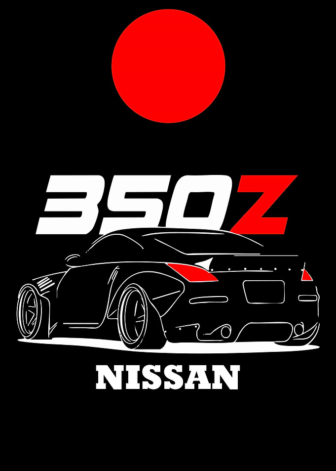 Nissan 350Z Car Art
