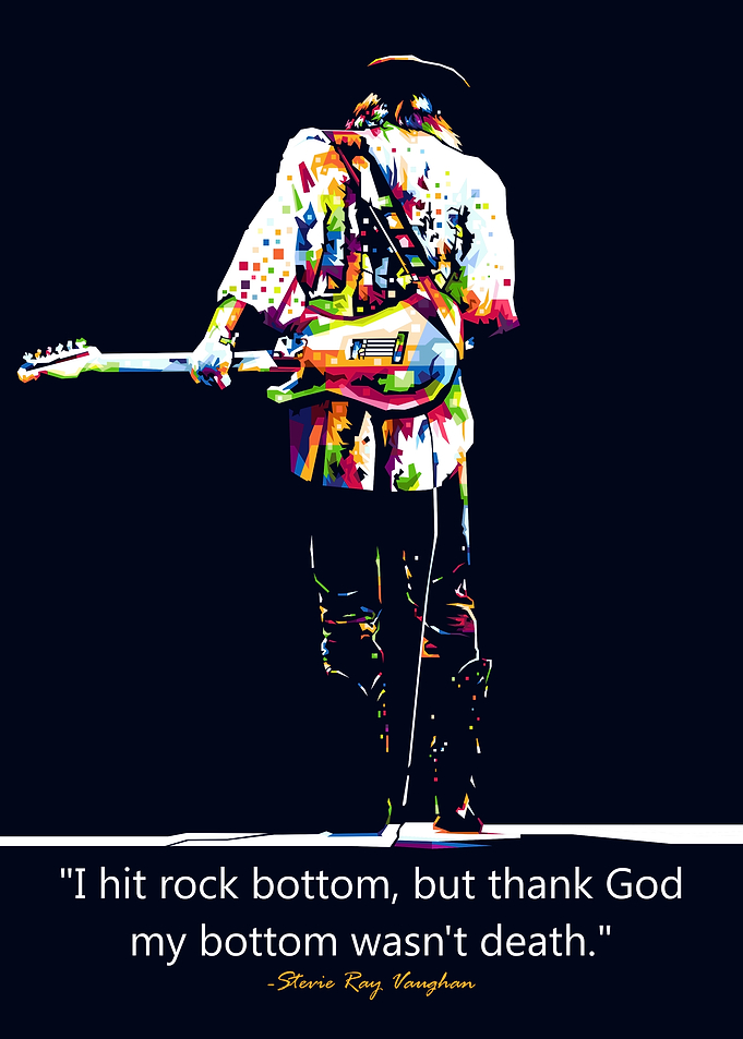 Stevie Ray Vaughan Pop Art