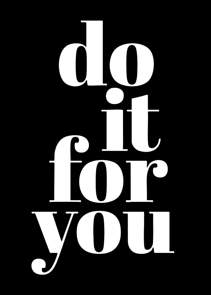 Do it for you text art