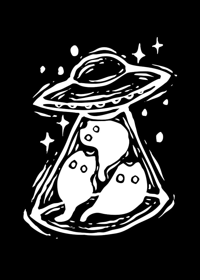 Ghosts Abducted by UFO