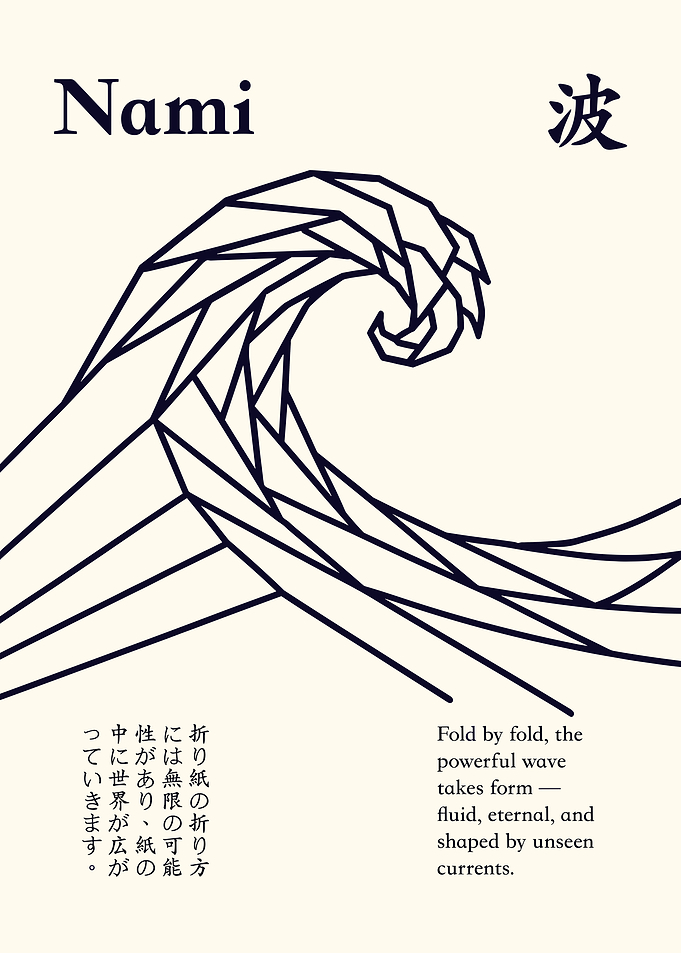 Geometric Wave Art