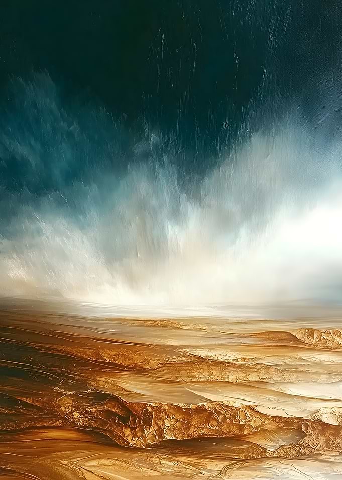 Abstract Landscape Painting