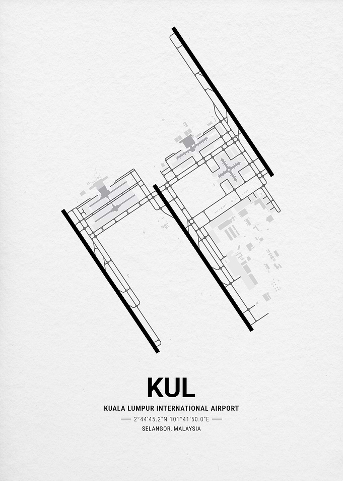 Kuala Lumpur International Airport Map