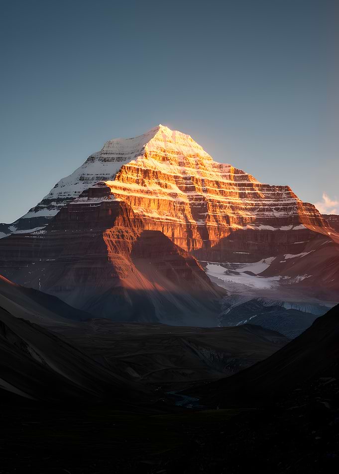 Majestic Mountain Sunrise