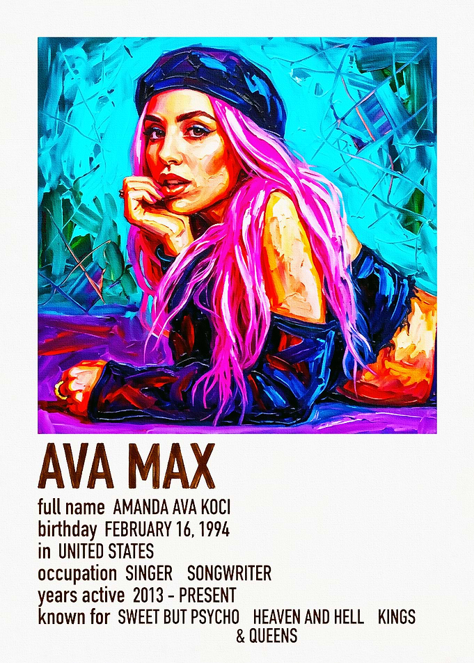 Ava Max Portrait