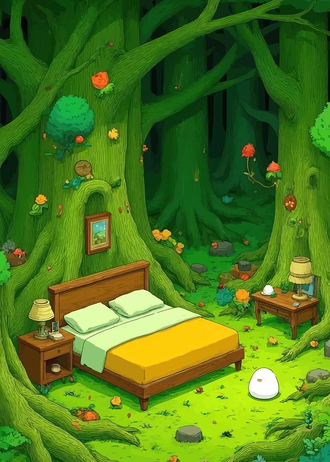 Enchanted Forest Bedroom