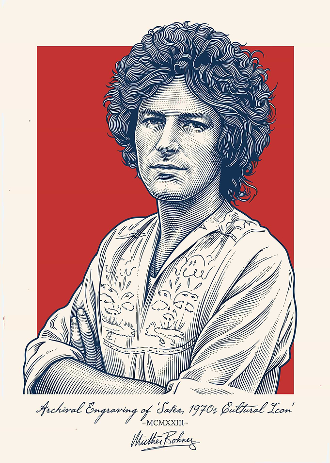Portrait of a 1970s Cultural Icon