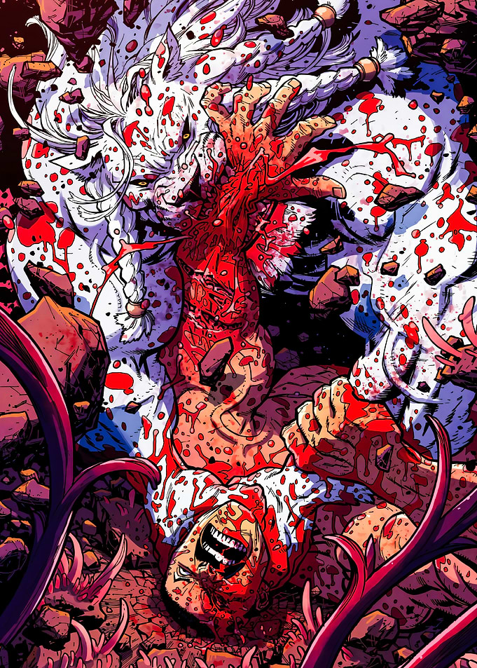 Bloody Battle Scene