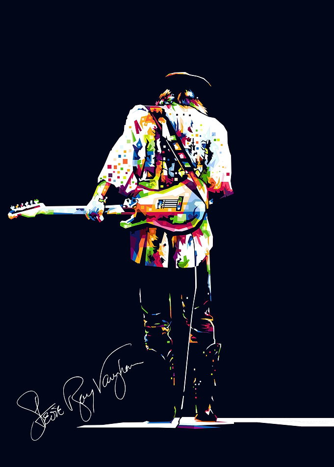 S R V Pop art