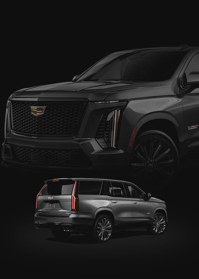 Gray Cadillac Escalade V-Series SUV 25