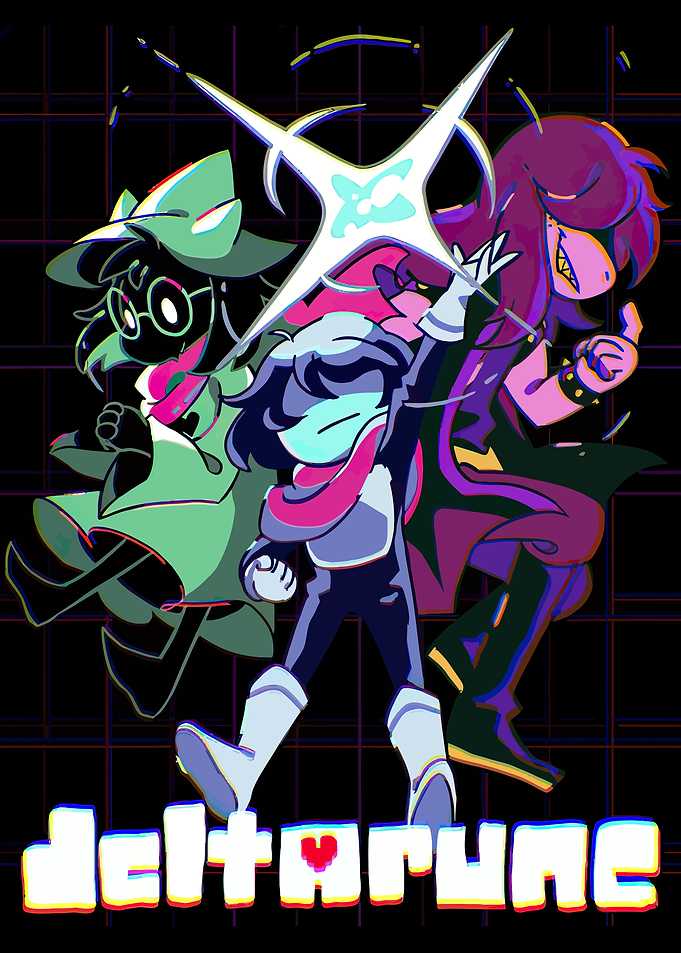 Deltarune Characters and Logo
