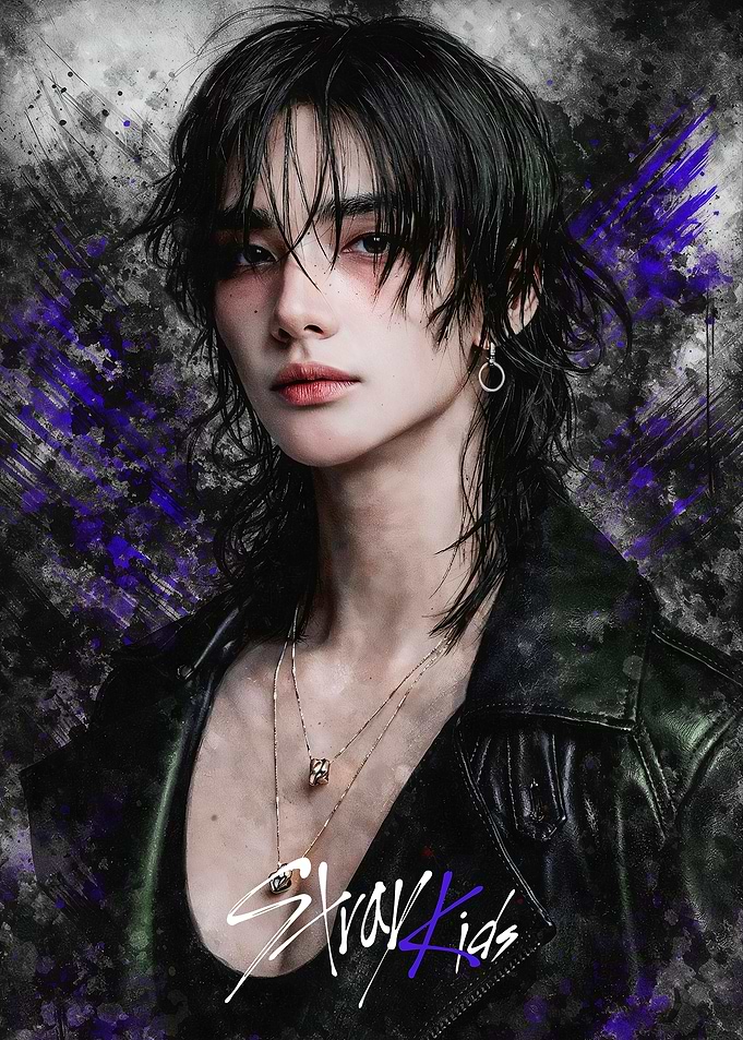 Stray Kids Hyunjin Portrait