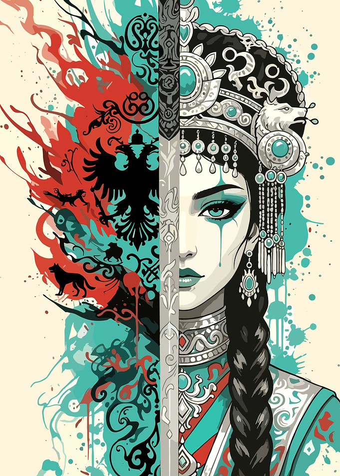 Warrior Woman katana