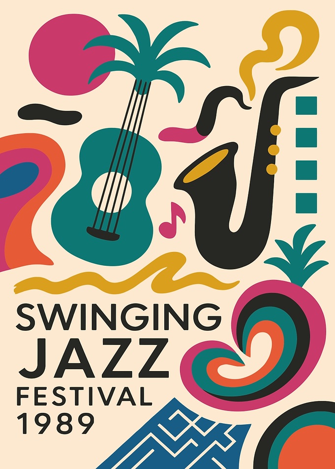 Swinging Jazz Festival 1989 Poster