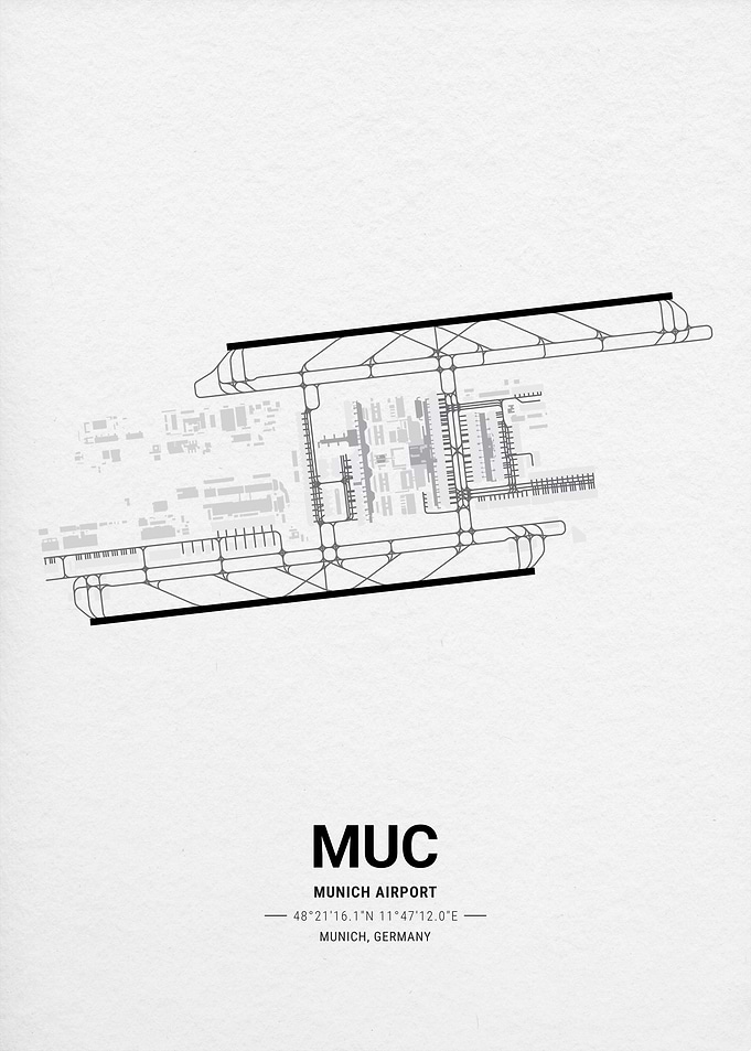Munich Airport Map
