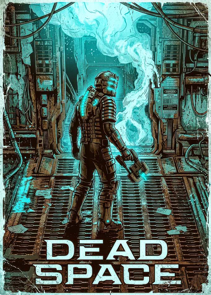 Dead Space Isaac Clarke Poster