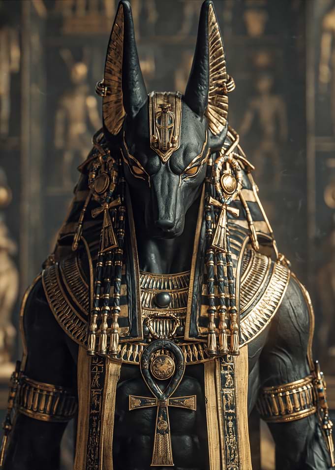 Anubis Egyptian God Statue