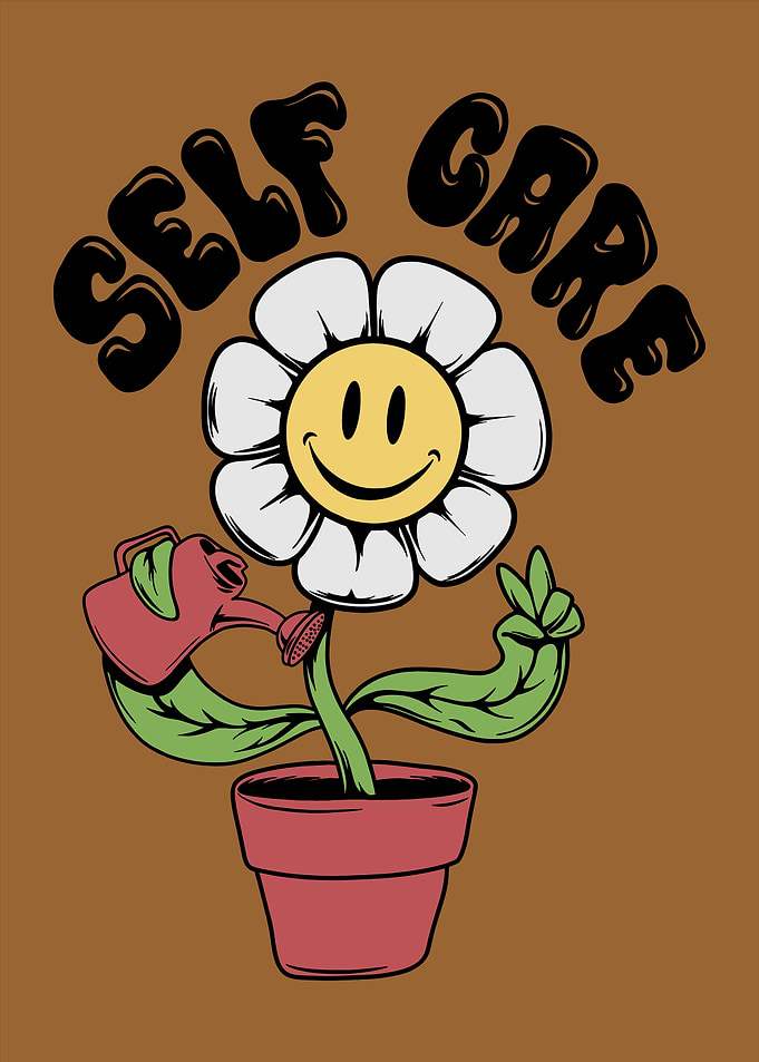 Self Care Flower Watering