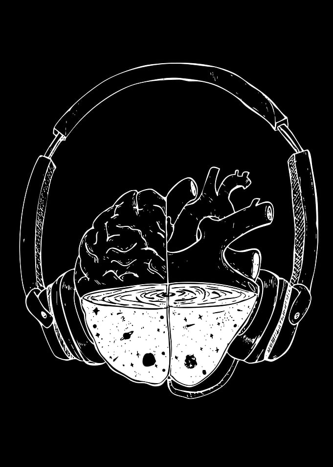 Headphones with Brain and Heart
