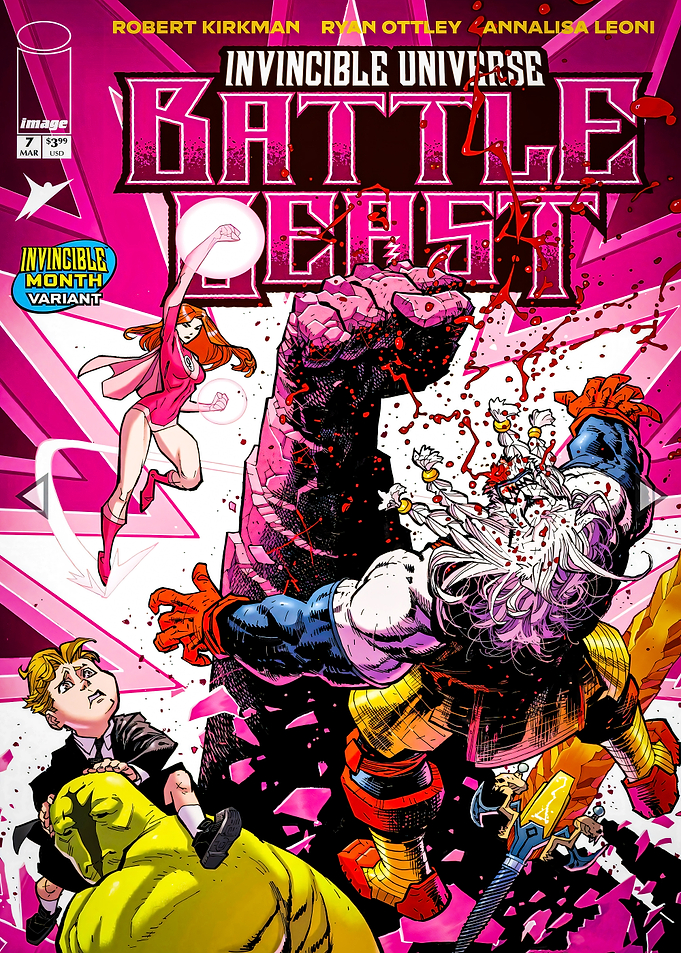 Battle Beast Comic Cover