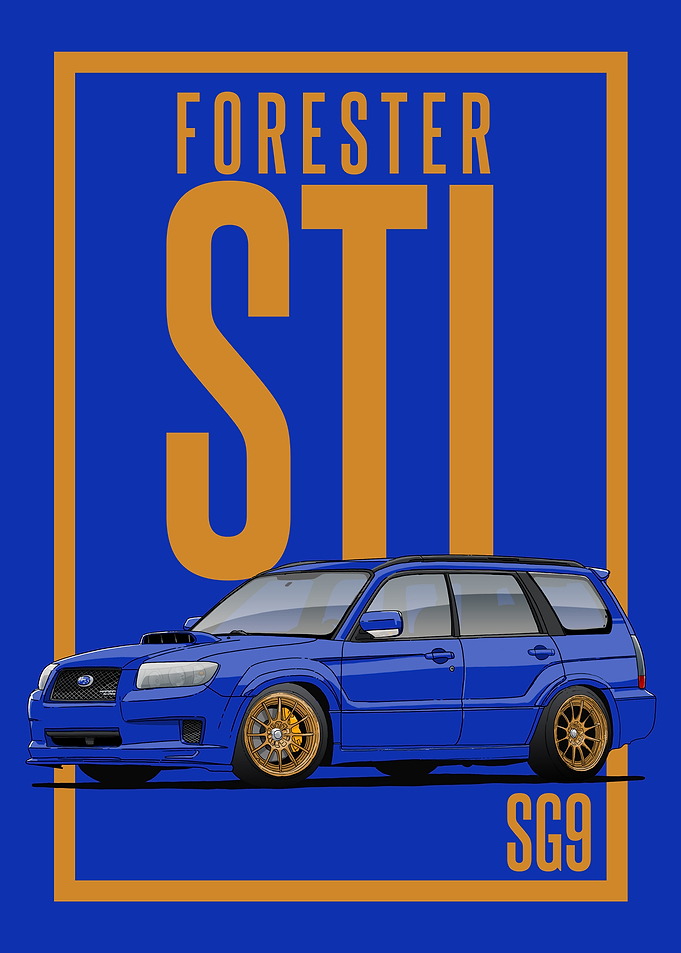 Subaru Forester STI SG9