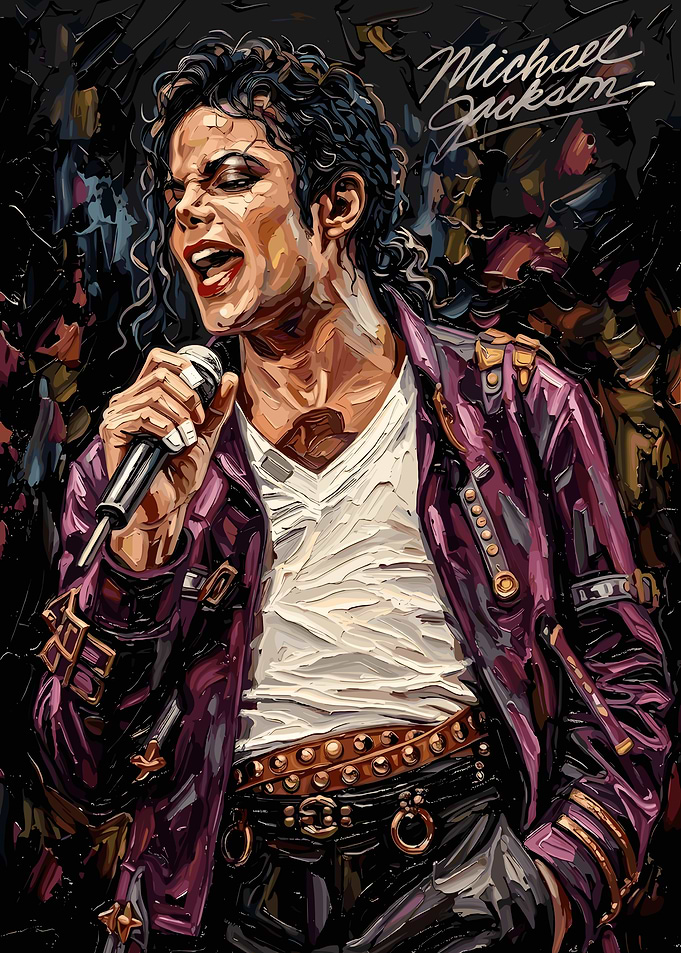 Michael Jackson Painting