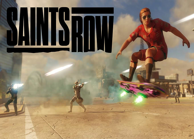 Saints Row Game Art