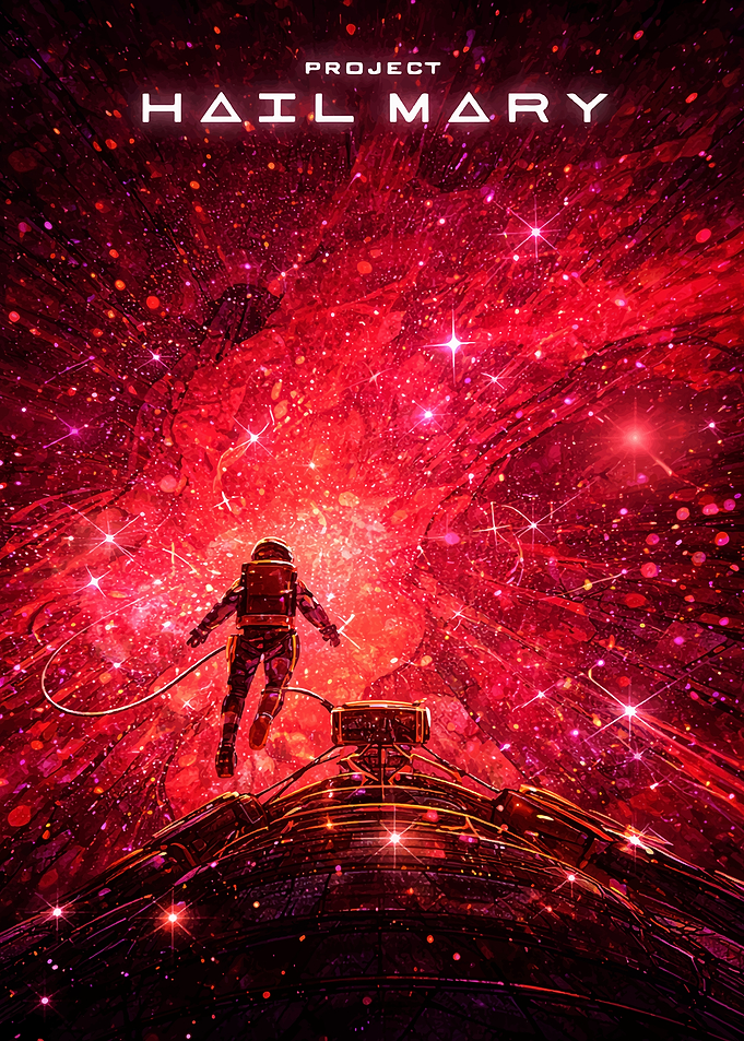 Project Hail Mary Astronaut in Space