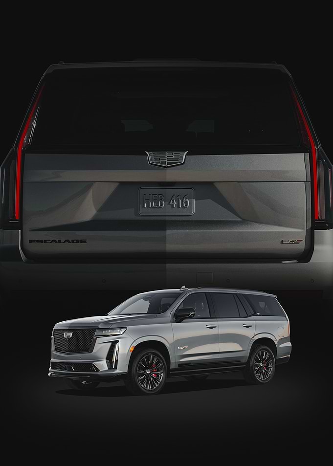 Silver Cadillac Escalade V-Series 23