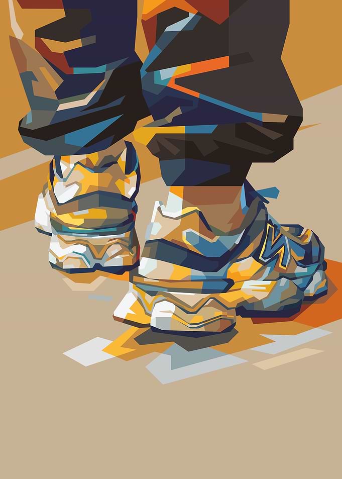 Pop Art Sneakers and Pants