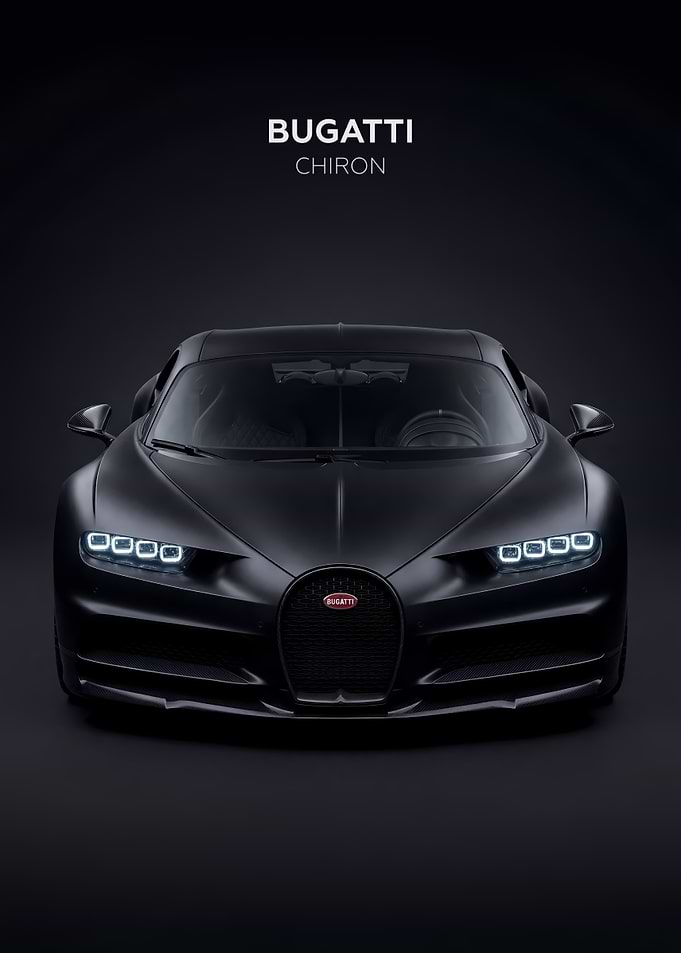 Bugatti Chiron Front View