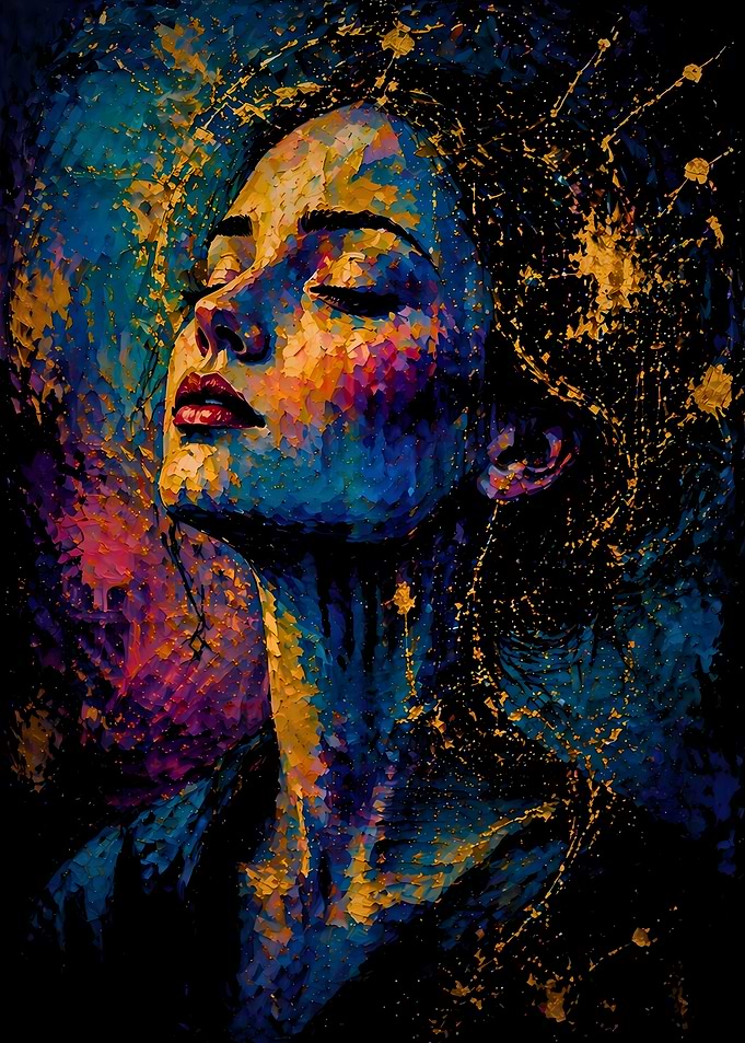 Abstract Portrait of a Woman