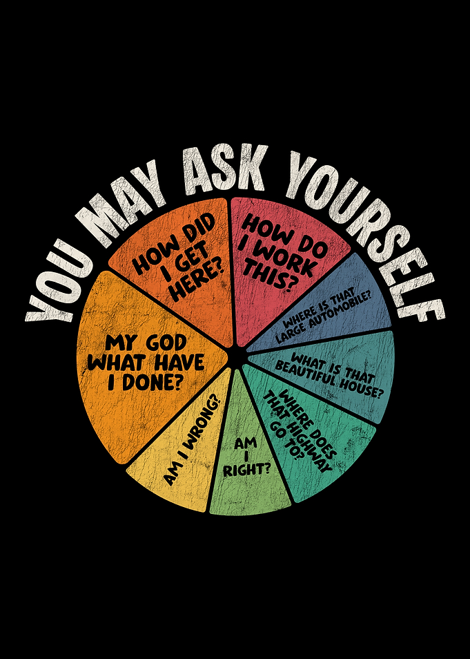 You May Ask Yourself Pie Chart