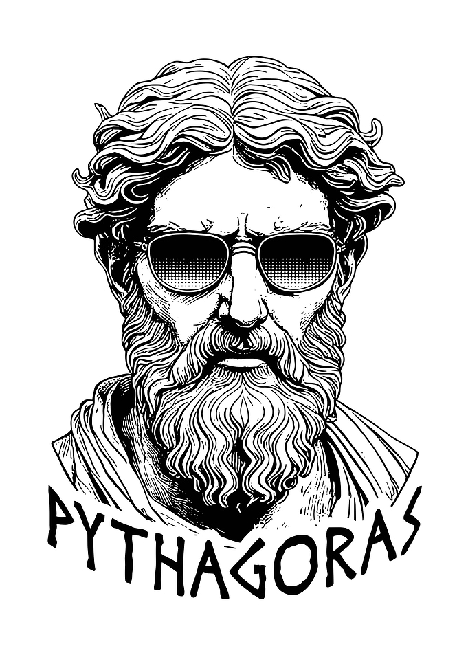 Pythagoras with Sunglasses