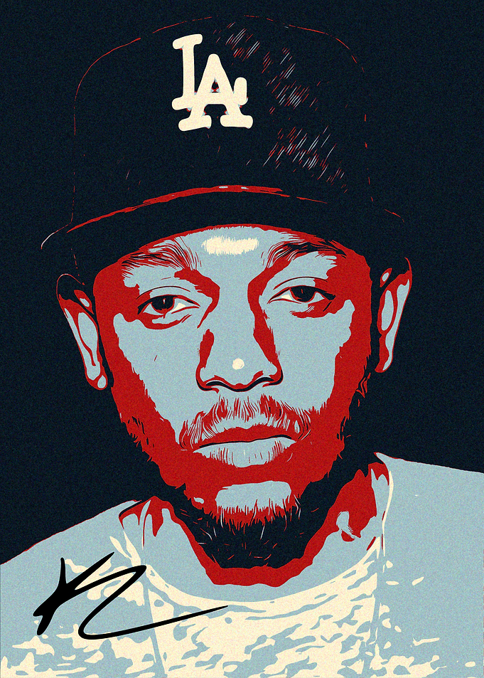 Kendrick Lamar Portrait