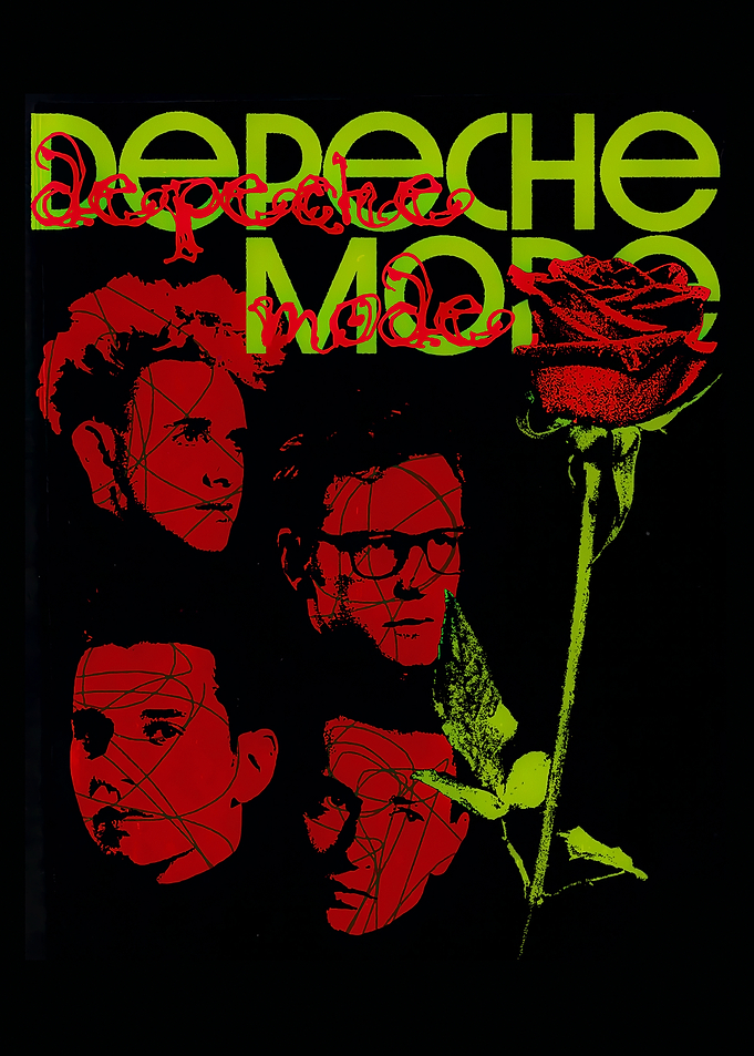 Depeche Mode Rose and Portraits