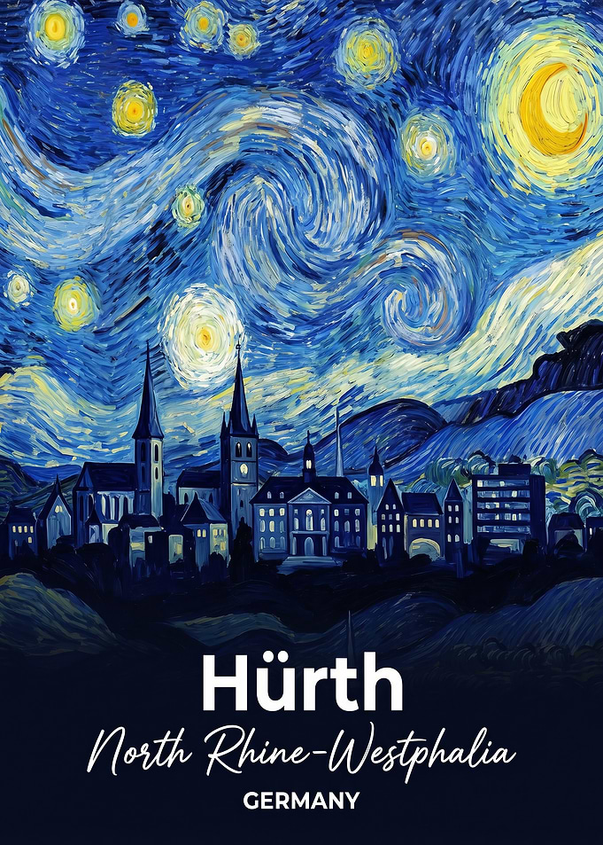Hurth Germany Starry Night