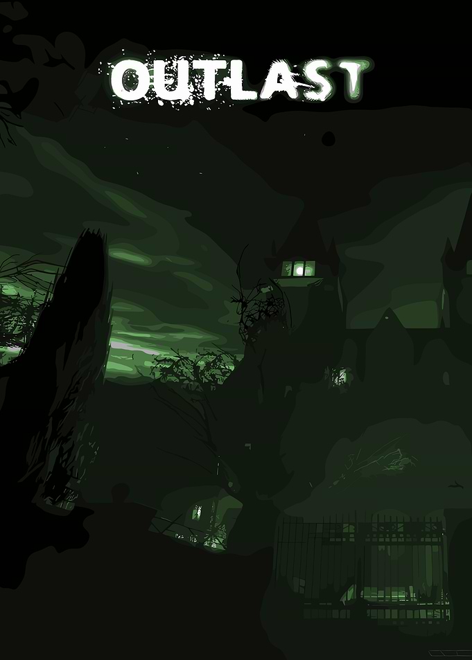 Outlast Video Game Poster