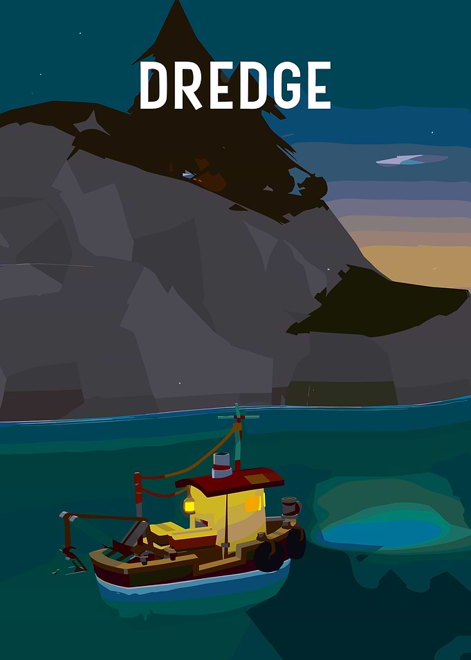 Dredge Video Game Poster