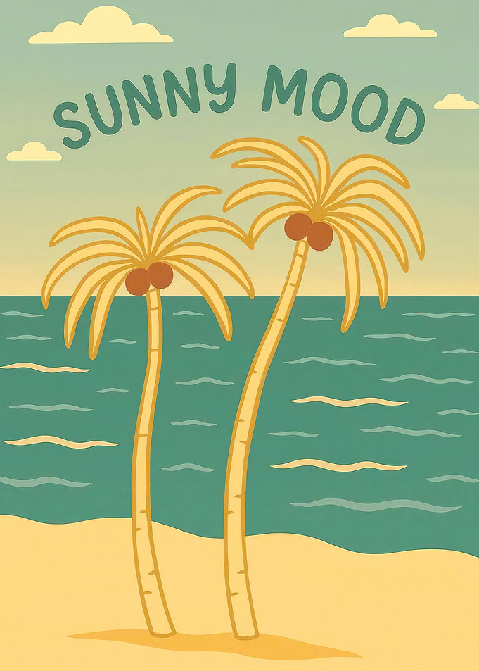 Sunny Mood Tropical Beach