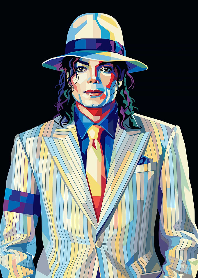 Michael Jackson Pop Art Portrait