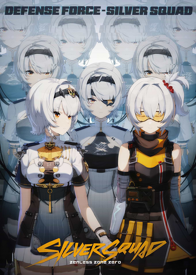 Silver Squad Defense Force Poster