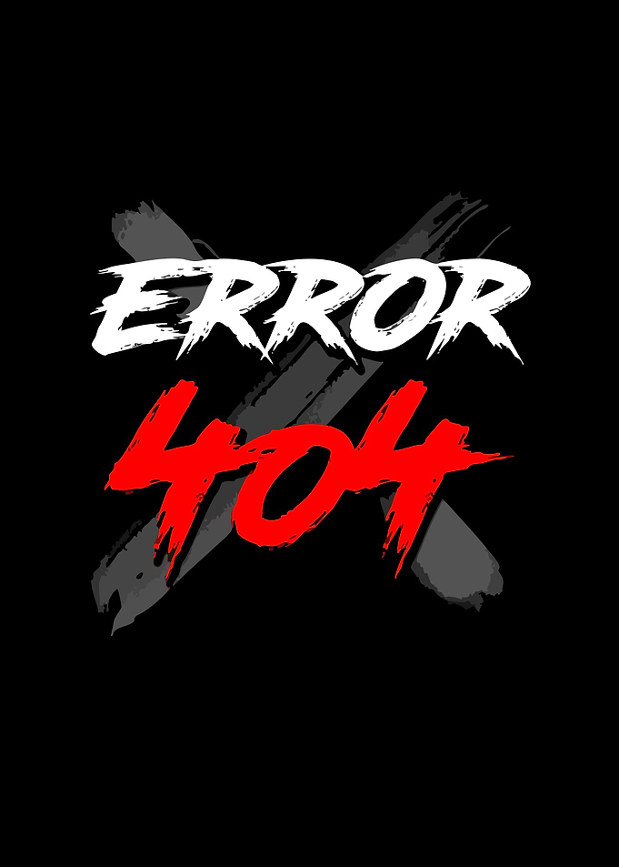 Error 404 Text Art