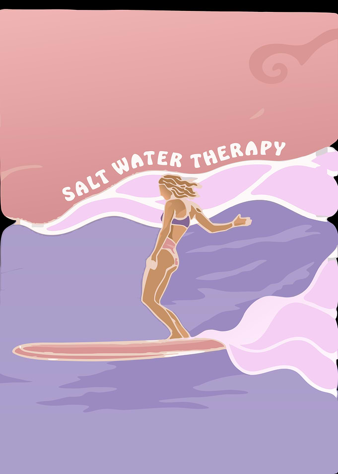 Surfer Girl Salt Water Therapy