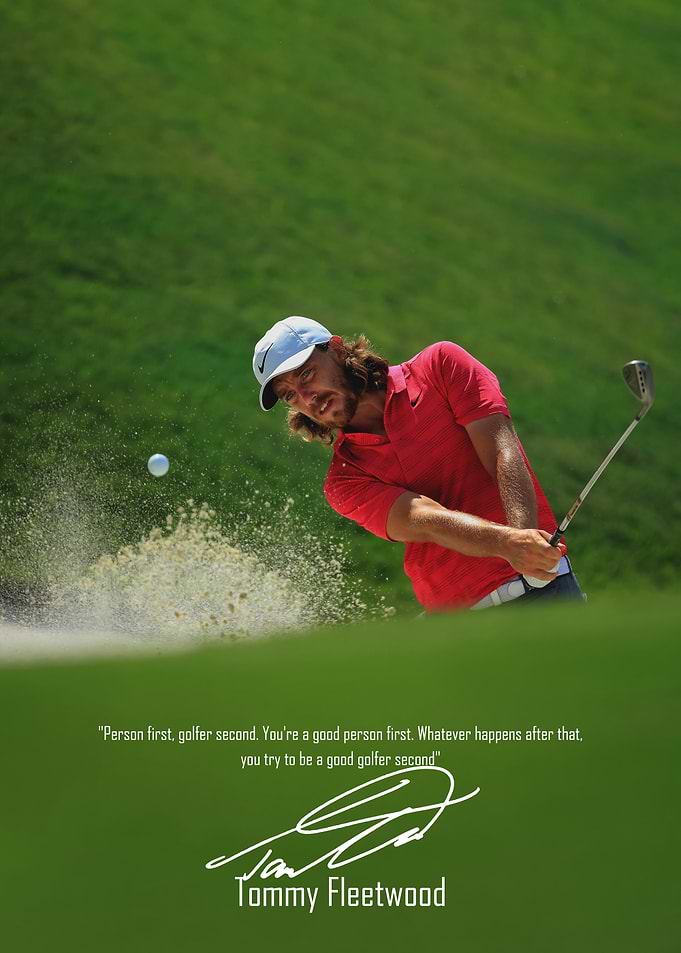 Tommy Fleetwood Golf Quote