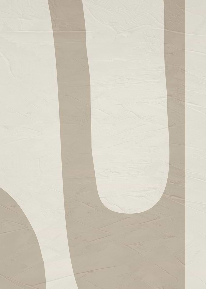 Abstract Beige and Tan Shapes