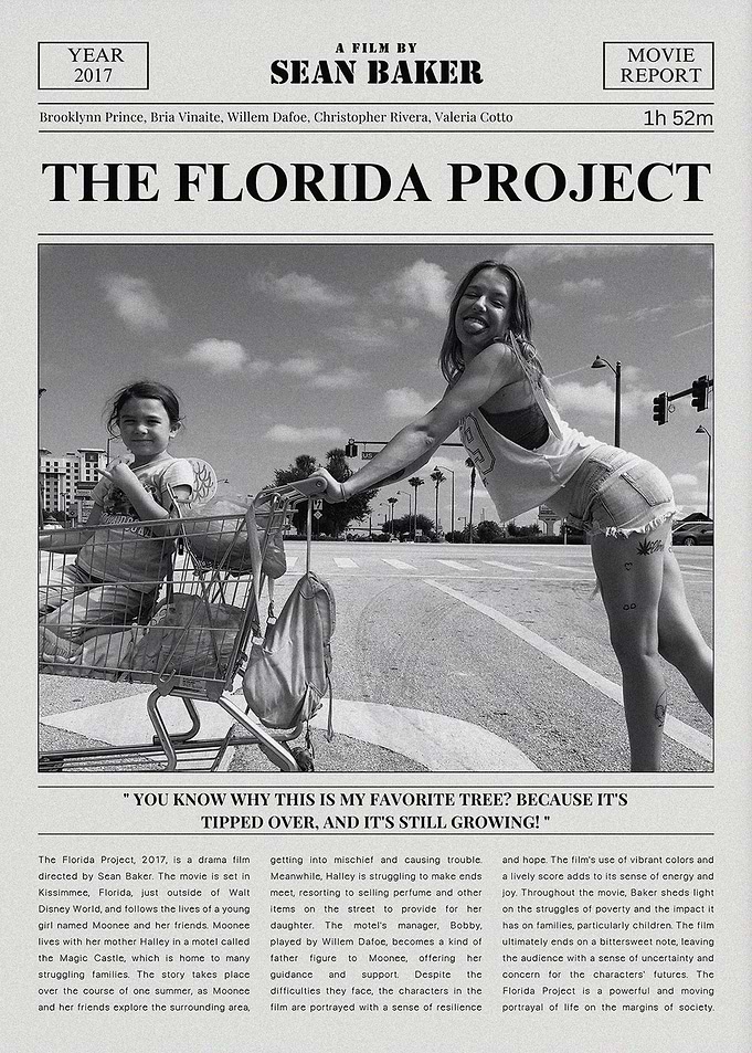 The Florida Project Movie Poster