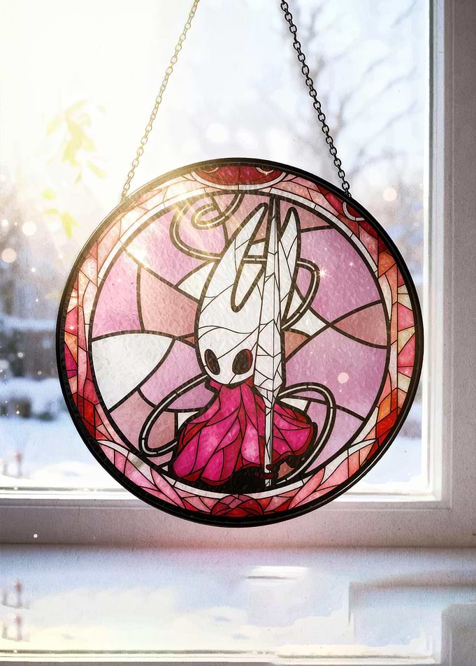 Stained Glass Hornet from Hollow Knight