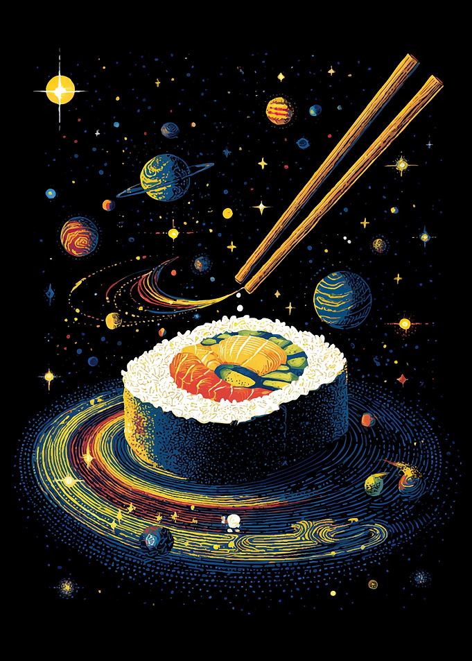 Sushi in Space