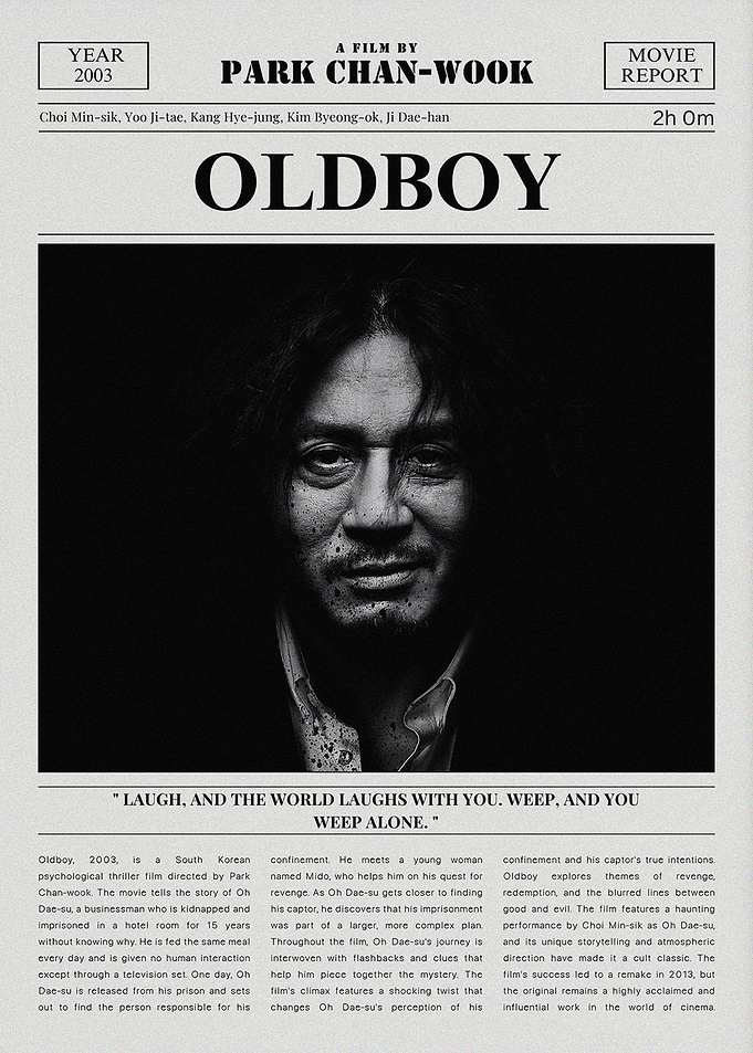 Oldboy Movie Poster